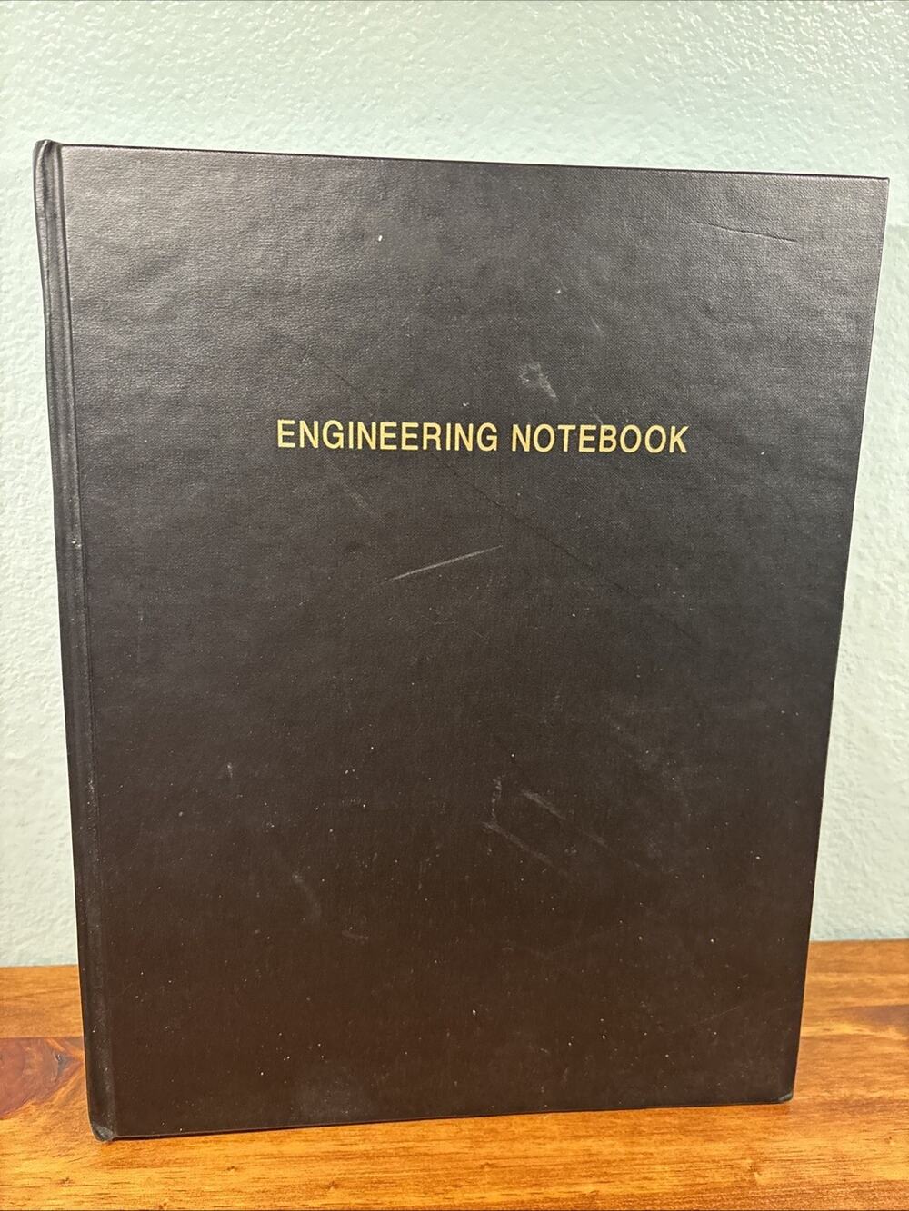 Engineering Notebook Graph Paper Quadrille 4 X 4 Quad Ruled Hard Cover Book